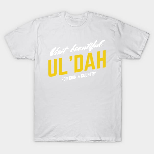 Visit Beautiful Ul'dah T-Shirt by snitts